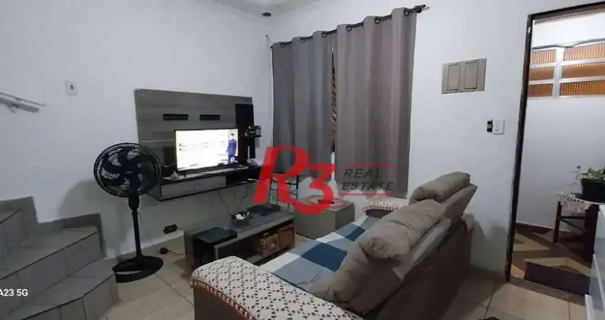 Sobrado com 3 dormitórios à venda, 100 m² por R$ 300.000,00 - Rádio Club - Santos/SP