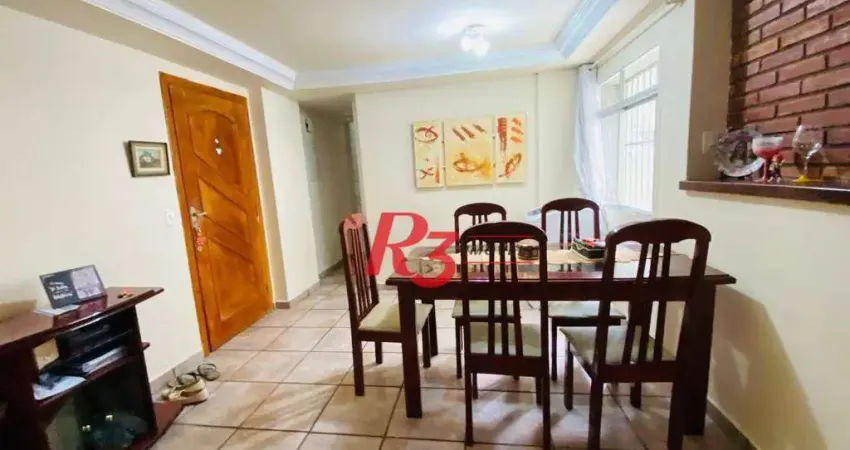 Apartamento à venda, 56 m² por R$ 460.000,00 - Pompéia - Santos/SP