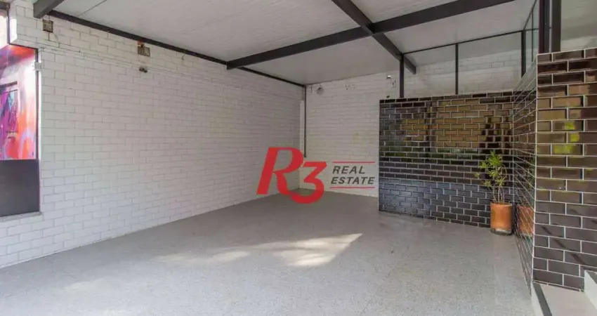 Casa para alugar, 323 m² por R$ 21.000,00/mês - Boqueirão - Santos/SP