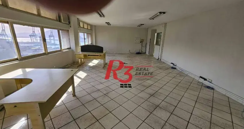 Sala comercial para alugar na Rua João Pessoa, 69, Centro, Santos