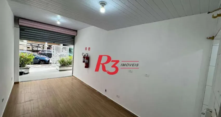Ponto comercial para alugar na Rua Quintino de Bocayuva, 24, Gonzaga, Santos