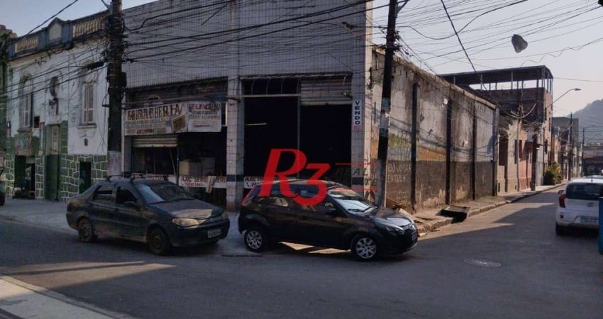 Galpão à venda, 170 m² por R$ 350.000,00 - Paquetá - Santos/SP