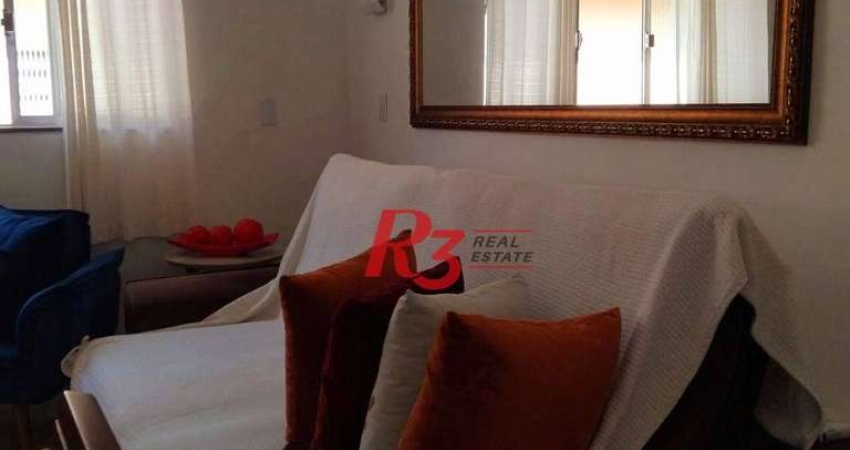 Apartamento à venda, 74 m² por R$ 345.000,00 - Embaré - Santos/SP
