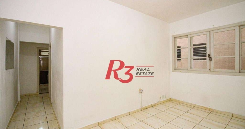 Apartamento com 2 dormitórios à venda, 70 m² por R$ 290.000,00 - José Menino - Santos/SP