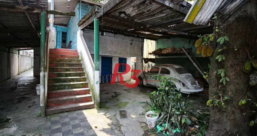 Terreno à venda, 524 m² por R$ 3.500.000,00 - Aparecida - Santos/SP