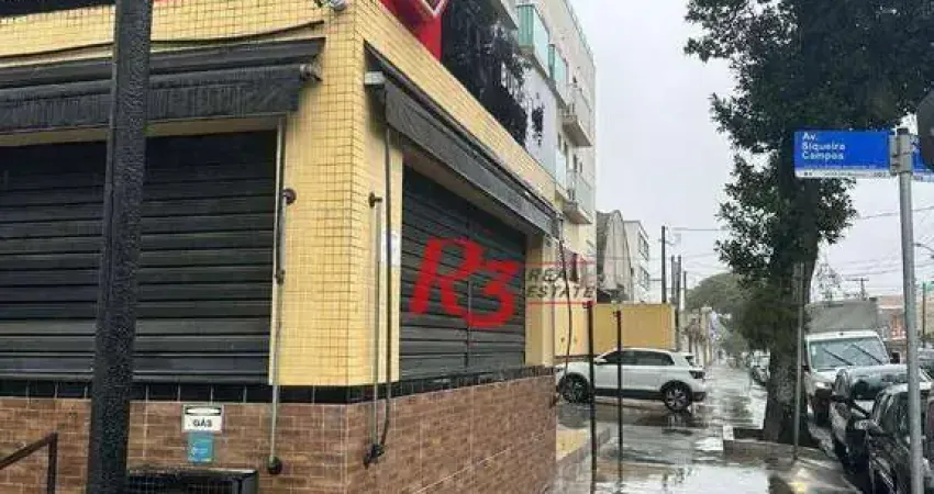 Loja para alugar, 600 m² por R$ 22.000,00/mês - Macuco - Santos/SP