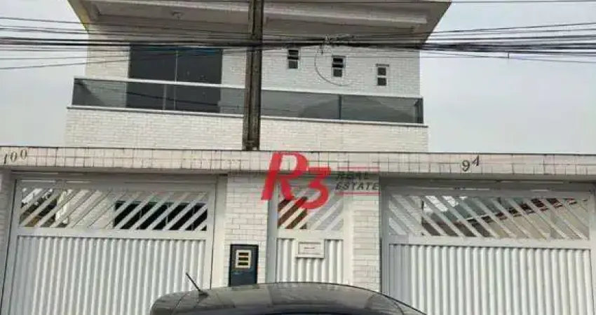 Casa com 2 dormitórios à venda, 80 m² por R$ 375.000,00 - Areia Branca - Santos/SP