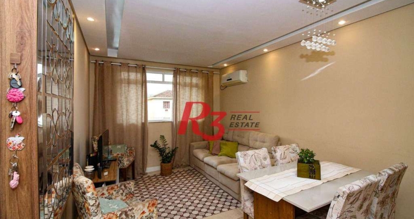 Apartamento à venda, 89 m² por R$ 412.000,00 - Vila Matias - Santos/SP