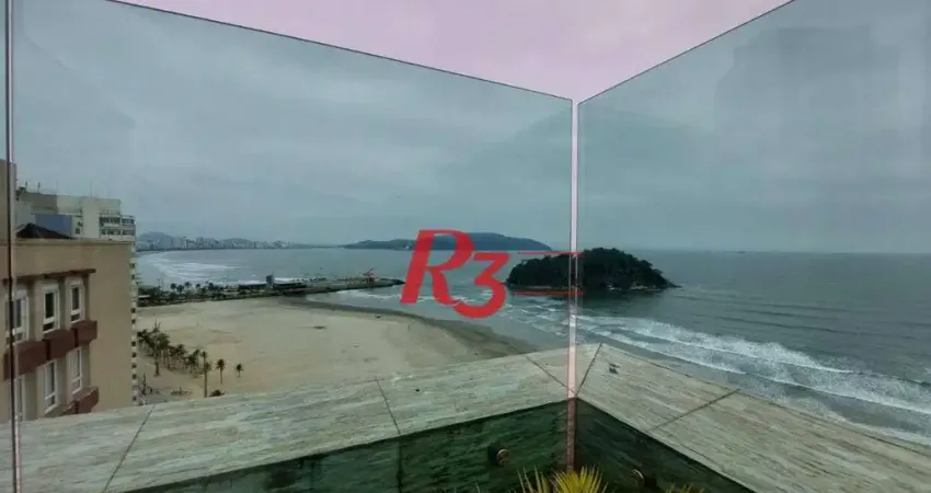 Apartamento com 2 dormitórios à venda, 160 m² por r$ 900.000,00 - josé menino - santos/sp