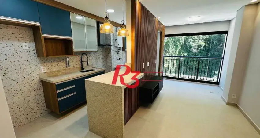 Apartamento com 2 dormitórios à venda, 62 m² por R$ 756.000,00 - Marapé - Santos/SP