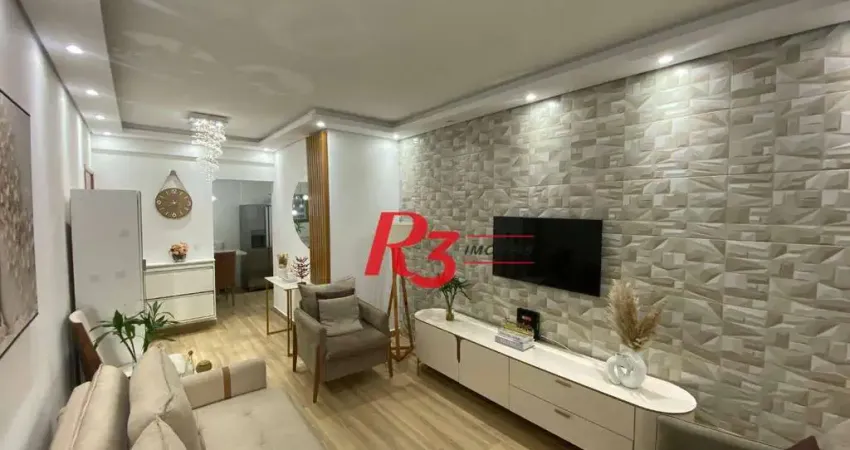 Apartamento à venda, 100 m² por R$ 690.000,00 - Marapé - Santos/SP