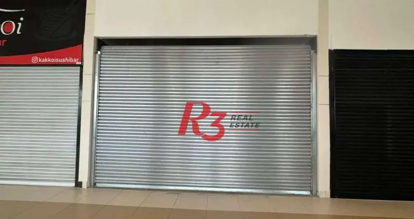 Loja para alugar, 36 m² por R$ 5.000,00/mês - Vila Matias - Santos/SP