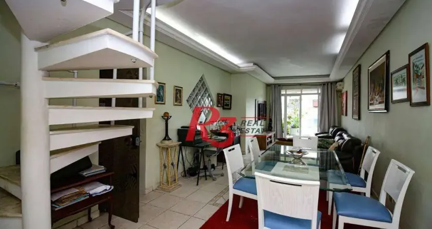Cobertura com 3 quartos à venda na Rua Doutor Egydio Martins, 90, Ponta da Praia, Santos