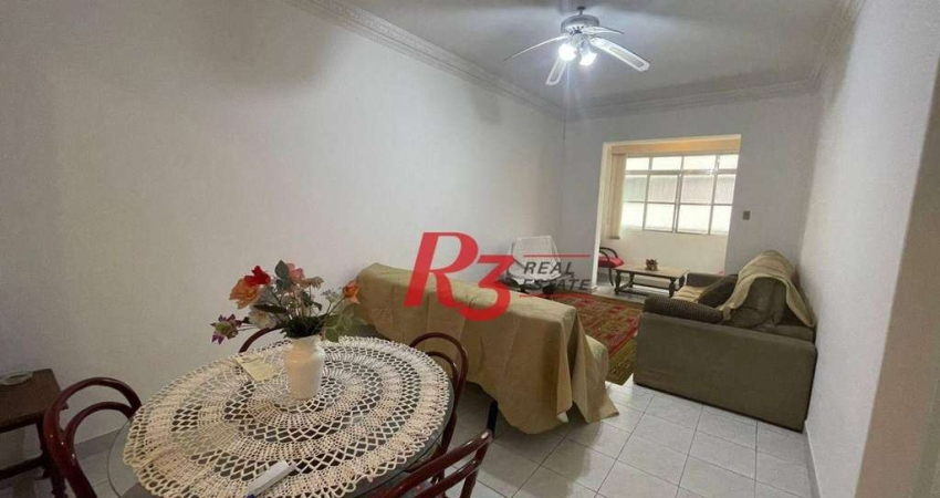 Apartamento com 2 dormitórios à venda, 103 m² por R$ 700.000,00 - Boqueirão - Santos/SP