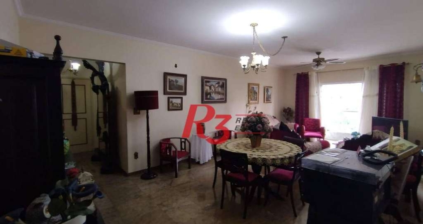 Apartamento com 3 dormitórios à venda, 160 m² por R$ 1.015.000,00 - Ponta da Praia - Santos/SP