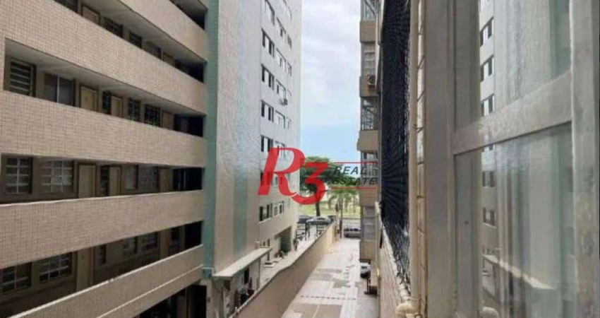 Kitnet à venda, 24 m² por R$ 260.000,00 - Pompéia - Santos/SP