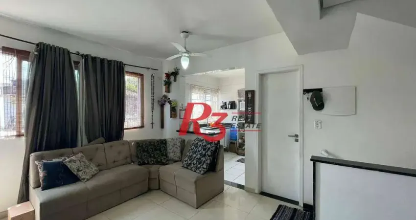 Casa à venda, 105 m² por R$ 480.000,00 - Estuário - Santos/SP