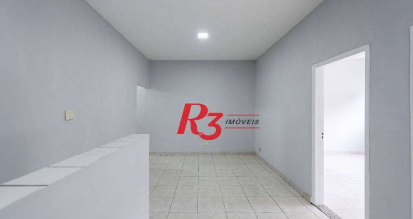 Conjunto para alugar, 102 m² por R$ 2.500,00/mês - Centro - Santos/SP