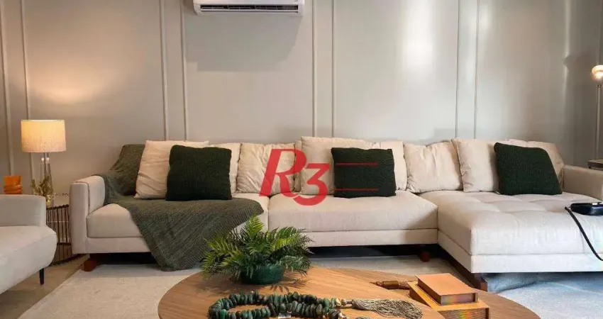 Apartamento com 4 Quartos à venda, 257 m² por R$ 3.130.000 - Gonzaga - Santos/SP