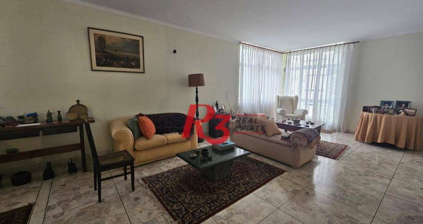 Apartamento á venda 3 quartos 190M² Mobiliado 1Vg na Praia do Gonzaga.