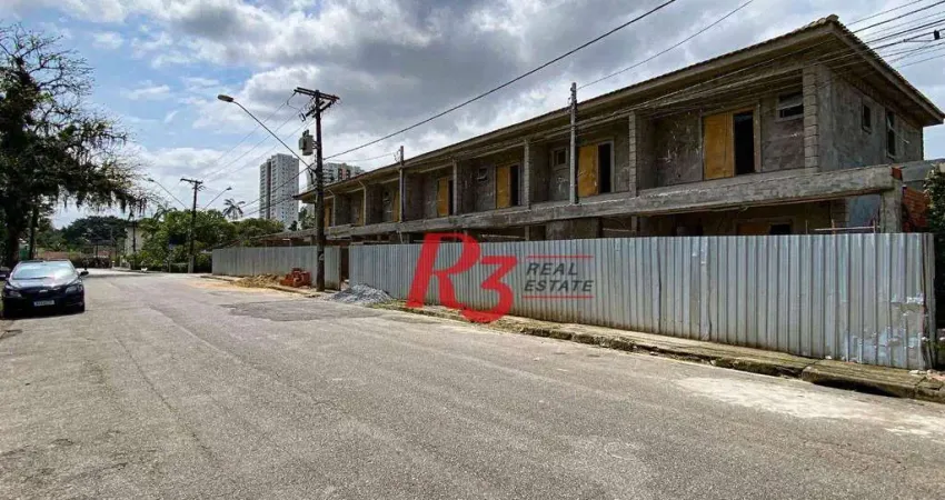 Sobrado à venda, 86 m² por R$ 683.000,00 - Parque da Montanha - Santos/SP