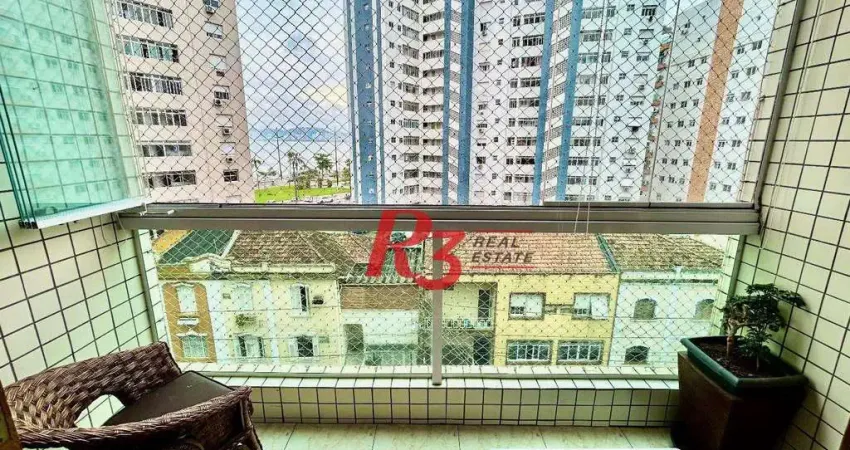 Apartamento à venda, 124 m² por R$ 910.000,00 - Ponta da Praia - Santos/SP