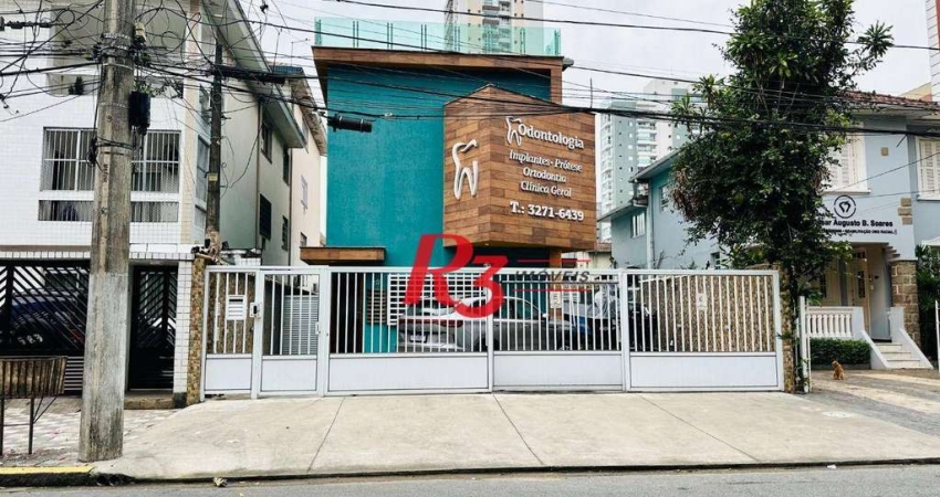 Sobrado com 4 dormitórios para alugar, 236 m² por R$ 18.000,00/mês - Embaré - Santos/SP