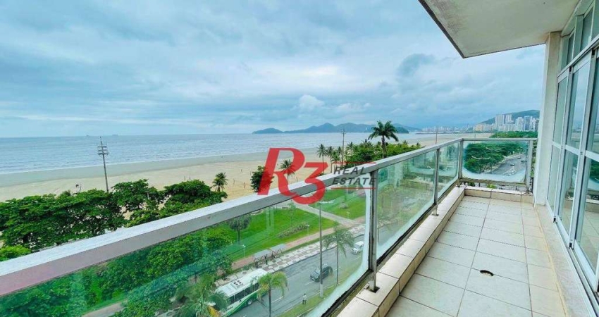 Apartamento com 3 dormitórios à venda, 137 m² por R$ 1.225.000,00 - Gonzaga - Santos/SP