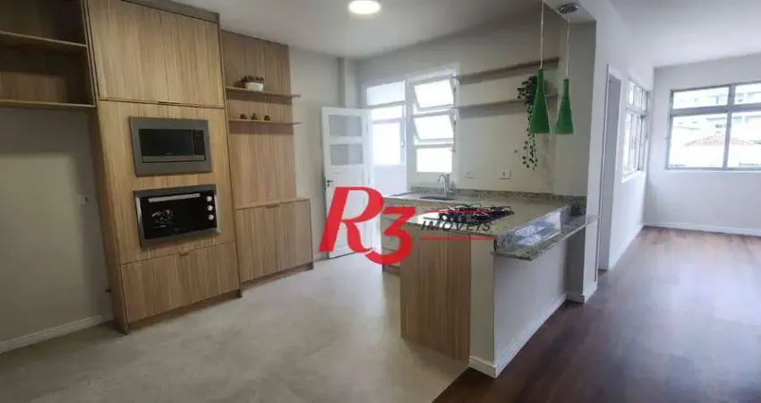 Apartamento à venda, 111 m² por r$ 910.000,00 - boqueirão - santos/sp