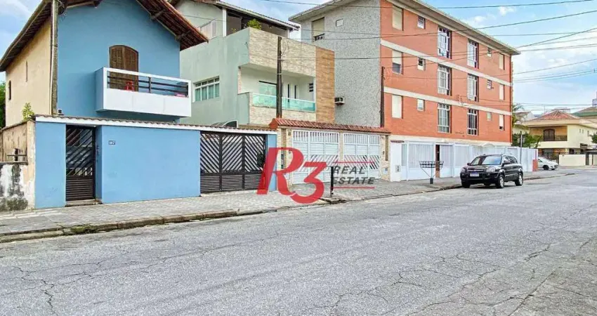 Sobrado com 3 dormitórios à venda, 360 m² por R$ 1.000.000,00 - Estuário - Santos/SP