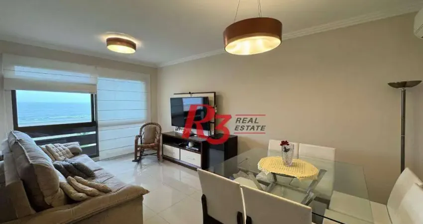 Apartamento com 2 dormitórios à venda, 100 m² por r$ 1.700.000,00 - gonzaga - santos/sp