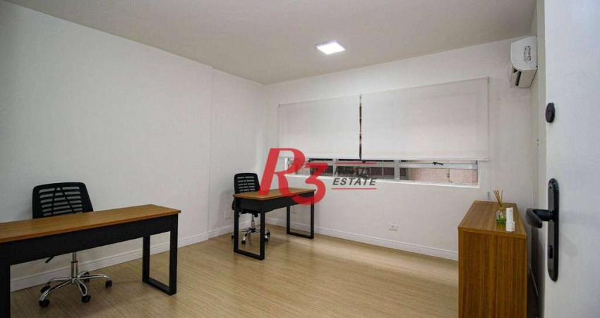 Sala à venda, 24 m² por R$ 127.000,00 - Centro - Santos/SP