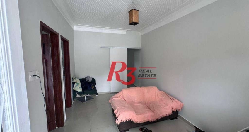Casa com 2 dormitórios à venda, 60 m² por R$ 400.000,00 - Macuco - Santos/SP