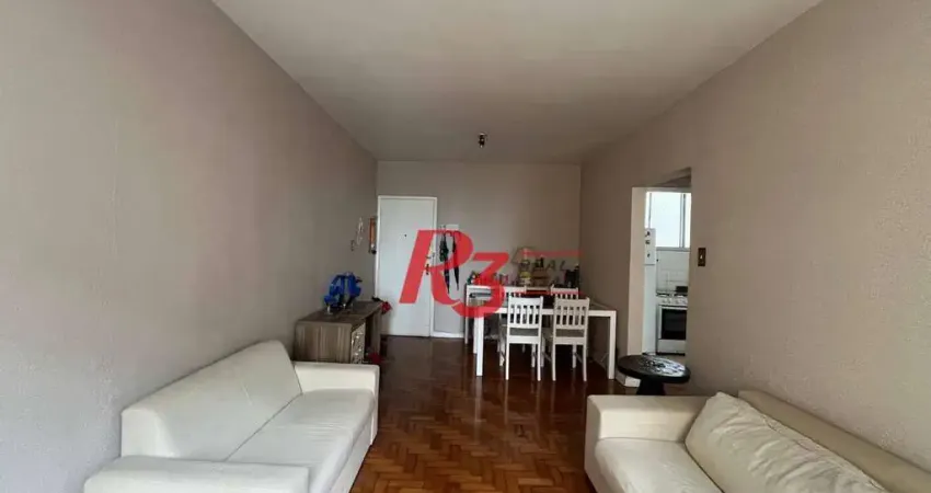 Apartamento com 1 dormitório à venda, 52 m² por R$ 350.000,00 - Boqueirão - Santos/SP