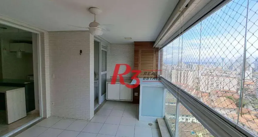 Apartamento à venda, 77 m² por R$ 1.260.000,00 - Ponta da Praia - Santos/SP