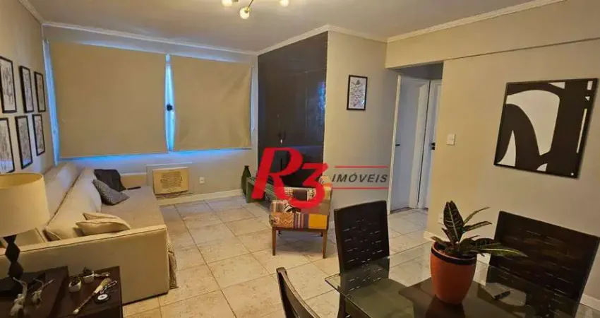 Apartamento com 2 dormitórios, 116 m² - venda por R$ 750.000,00 ou aluguel por R$ 6.500,00/mês - Ponta da Praia - Santos/SP