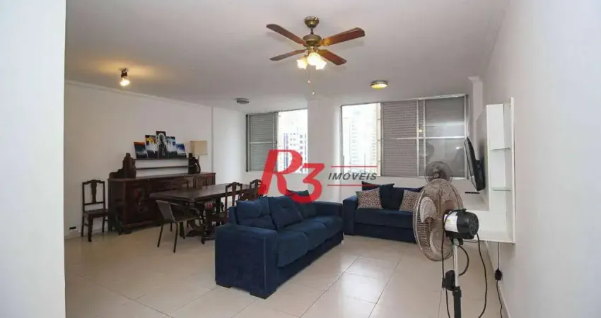 Apartamento com 3 dormitórios à venda, 110 m² por R$ 660.000,00 - José Menino - Santos/SP
