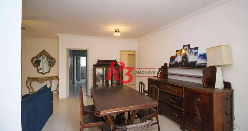 Apartamento com 3 dormitórios à venda, 110 m² por r$ 660.000,00 - josé menino - santos/sp