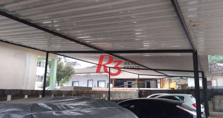 Terreno comercial à venda na Rua Santa Cecília, Morro São Bento, Santos