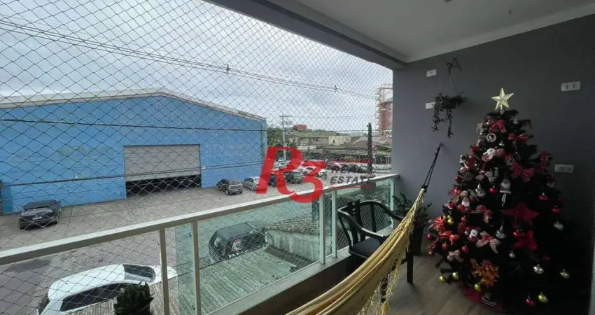 Casa com 3 dormitórios à venda, 117 m² por R$ 950.000,00 - Estuário - Santos/SP