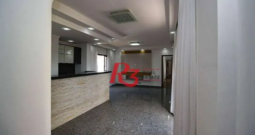 Apartamento com 3 dormitórios à venda, 136 m² por r$ 1.060.000,00 - pompéia - santos/sp