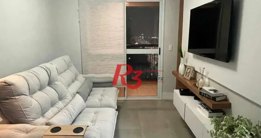 Apartamento à venda, 68 m² por R$ 689.000,00 - Gonzaga - Santos/SP