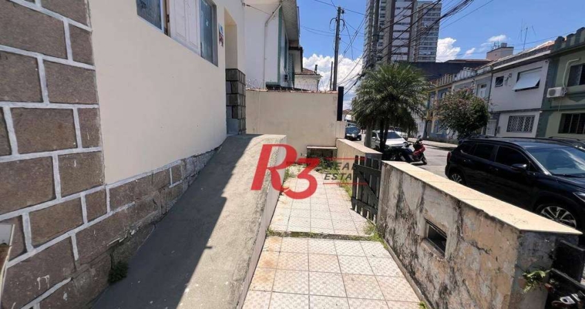 Casa com 4 quartos para alugar na Rua Teixeira de Freitas, 236, Campo Grande, Santos
