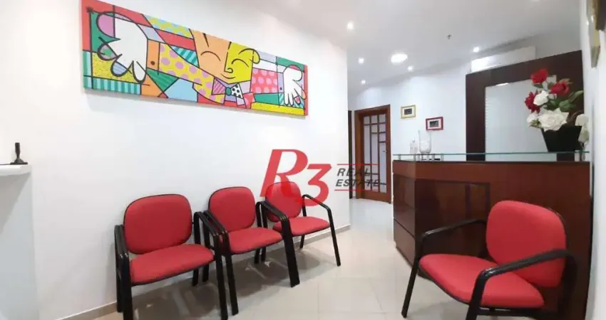 Sala comercial à venda na Avenida Almirante Cochrane, 194, Aparecida, Santos