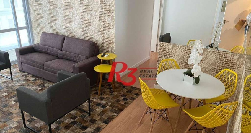 Apartamento à venda, 80 m² por R$ 1.100.000,00 - Gonzaga - Santos/SP