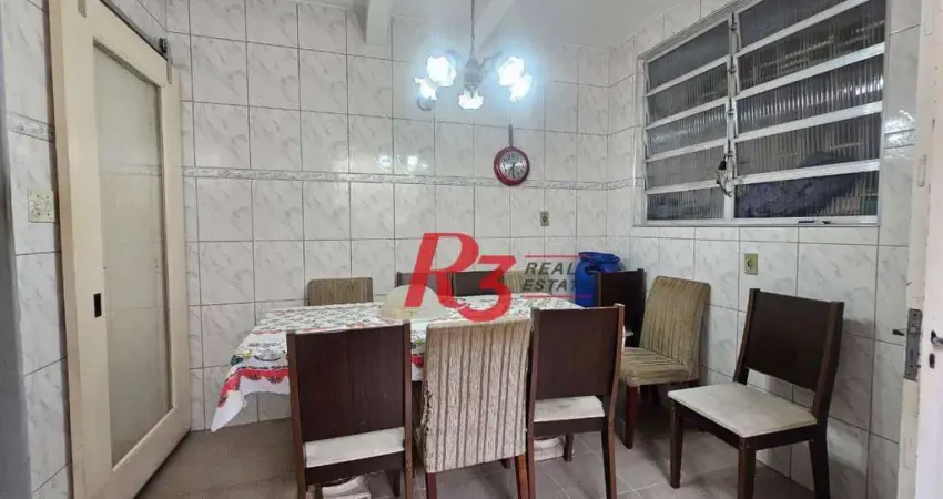 Sobrado à venda, 98 m² por R$ 650.000,00 - Campo Grande - Santos/SP