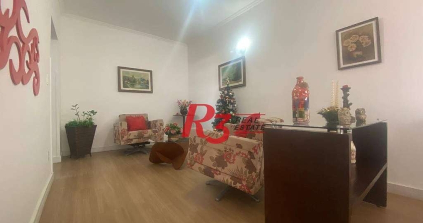 Apartamento à venda, 147 m² por R$ 1.300.000,00 - Embaré - Santos/SP
