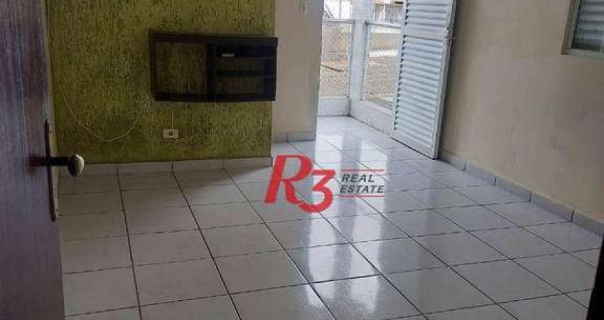 R3 REAL ESTATE VENDE! Apartamento com 2 dormitórios, suíte com sacada à venda, 74 m² por R$ 270.000 - Parque São Vicente - São Vicente/SP