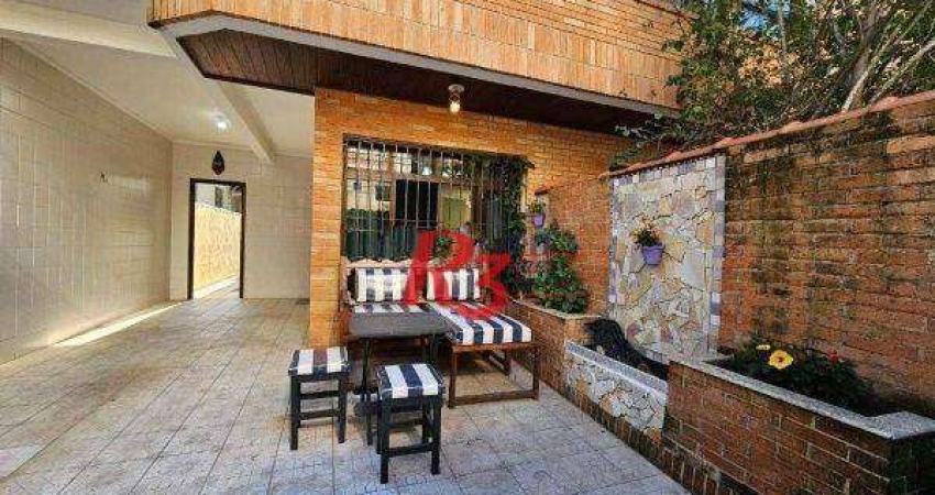 Casa à venda, 158 m² por R$ 1.350.000,00 - Aparecida - Santos/SP