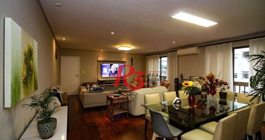 Apartamento à venda, 149 m² por R$ 1.390.000,00 - Embaré - Santos/SP
